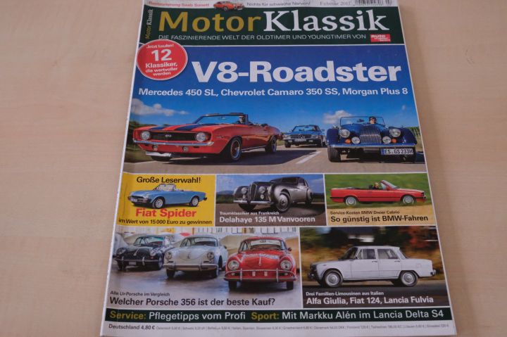 Deckblatt Motor Klassik (02/2017)